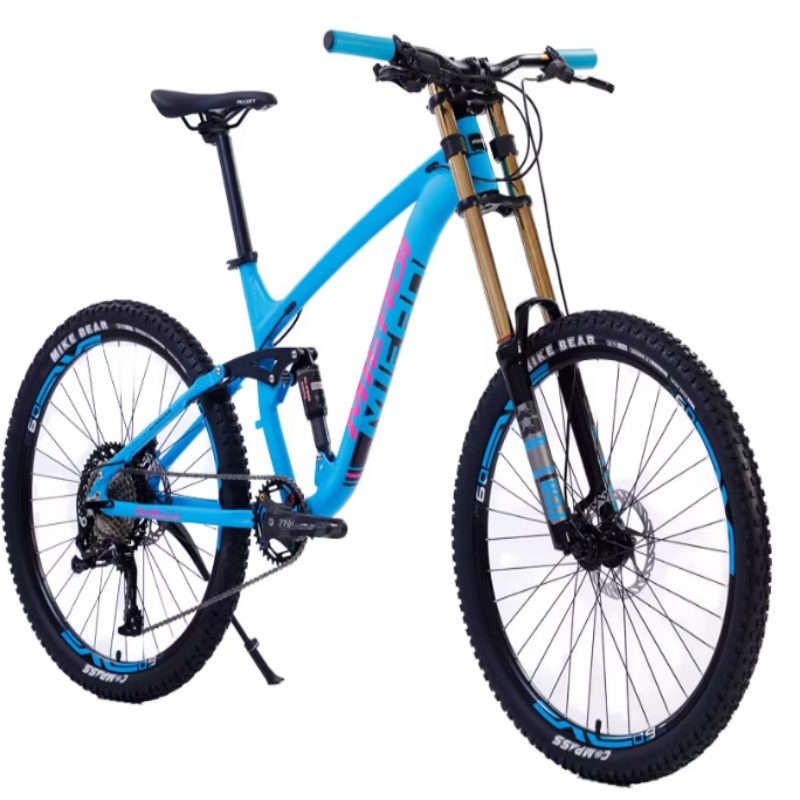 Mountain Biking Gear - Hochwertiges 24-Zoll-Fahrrad mit Doppelscheibenbremse und Gangschaltung