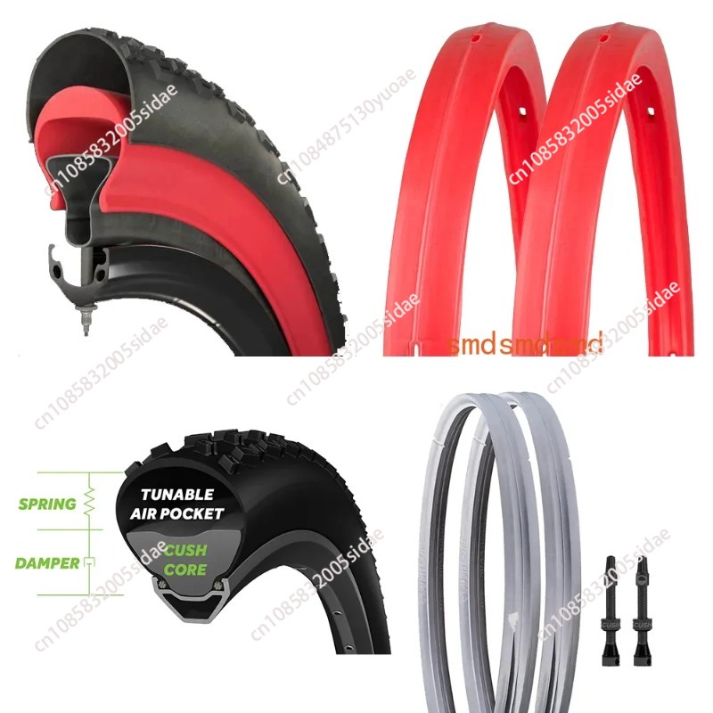 Mountain Biking Gear - Schlauchloses Schutz-Reifenpad, Vakuumschutzring für Mountainbikes zur