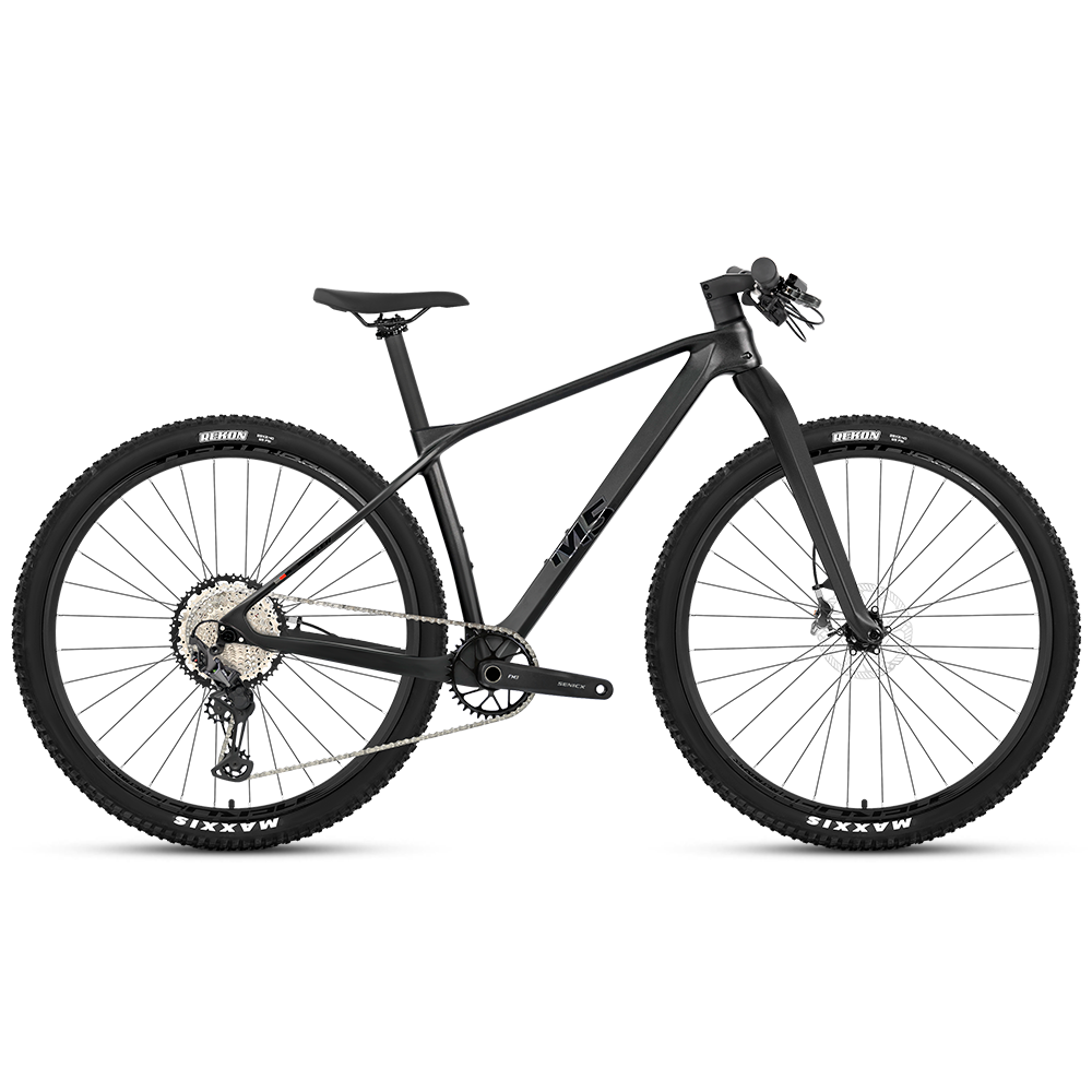 Mountain Biking Gear - Premium Carbon-Mountainbike mit 12-Gang XTM8100 Schaltung,