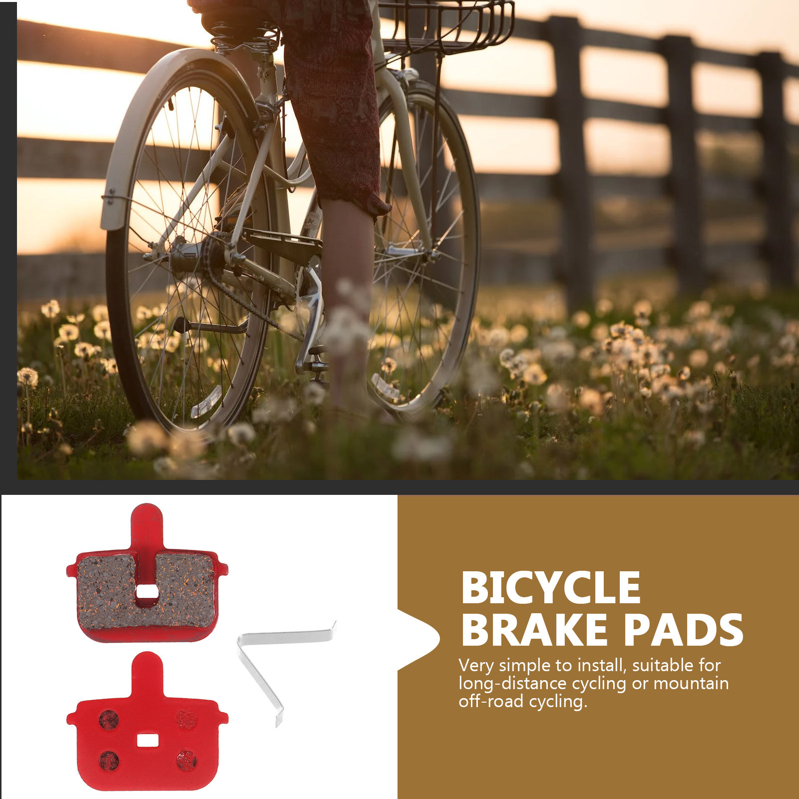 1 Set Mountainbike-Bremsbeläge – Mountain Biking Pads Bewertung und Preis